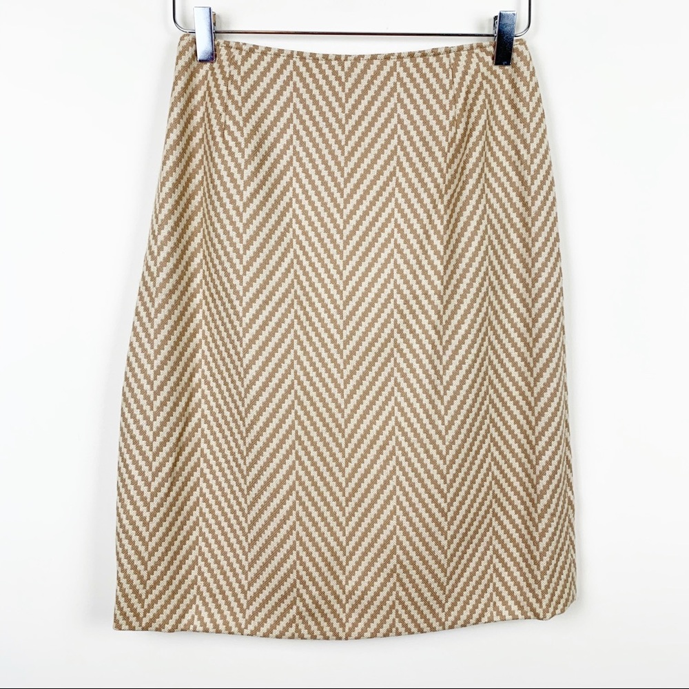 Talbots | Vintage Italian Wool Herringbone Skirt